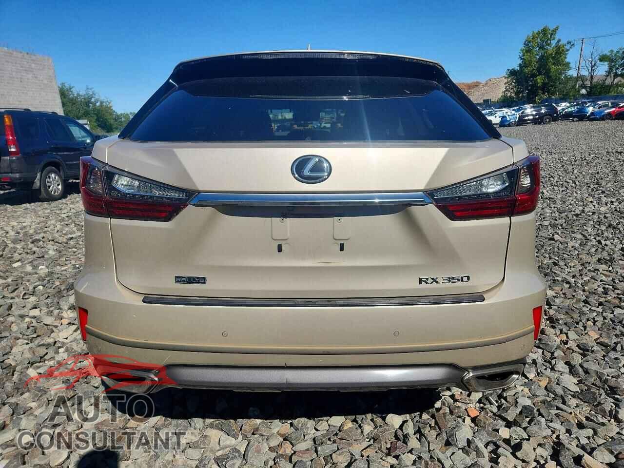 LEXUS RX350 2017 - 2T2BZMCA6HC130453