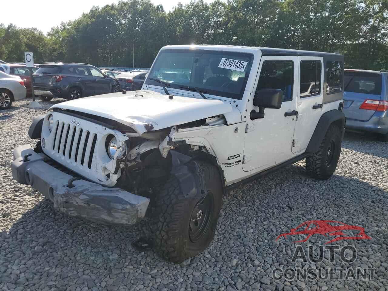 JEEP WRANGLER 2018 - 1C4BJWDG1JL806123