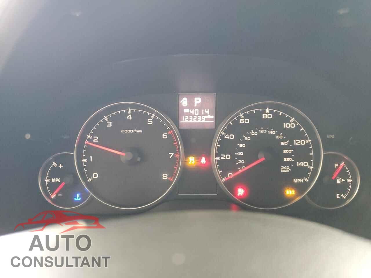 SUBARU LEGACY 2014 - 4S3BMBA62E3029422