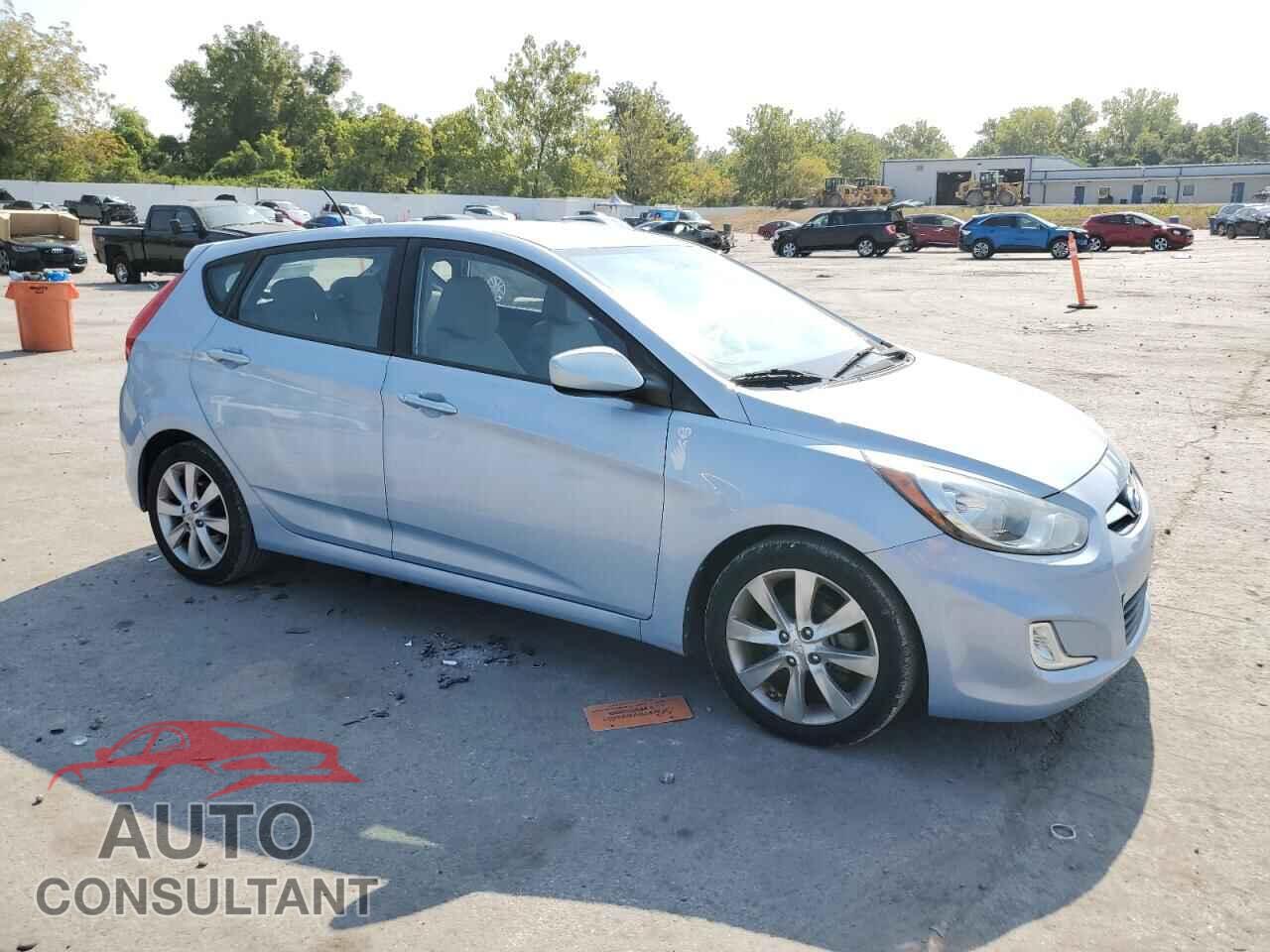 HYUNDAI ACCENT 2012 - KMHCU5AE7CU047298