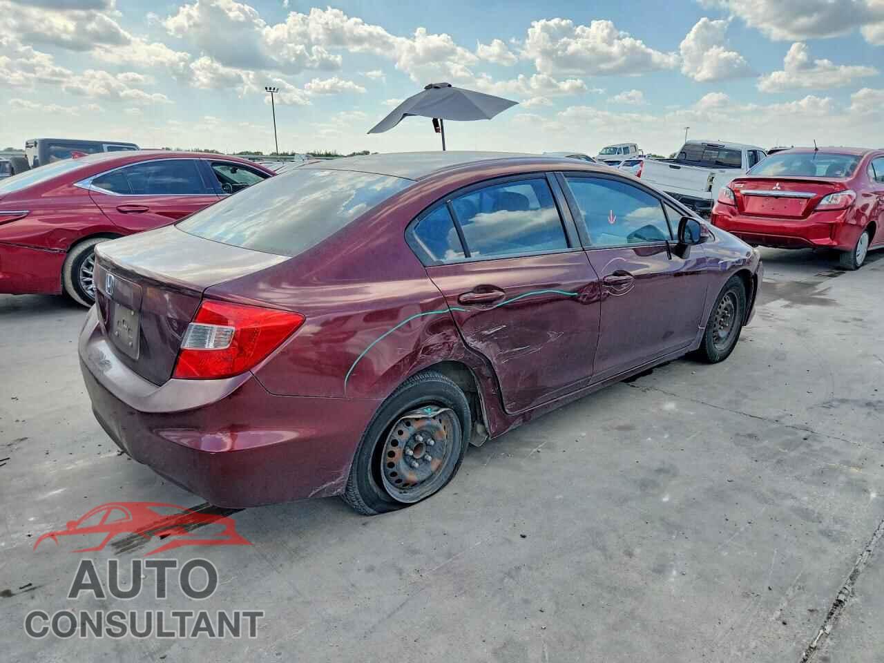 HONDA CIVIC 2012 - 19XFB2F51CE043843