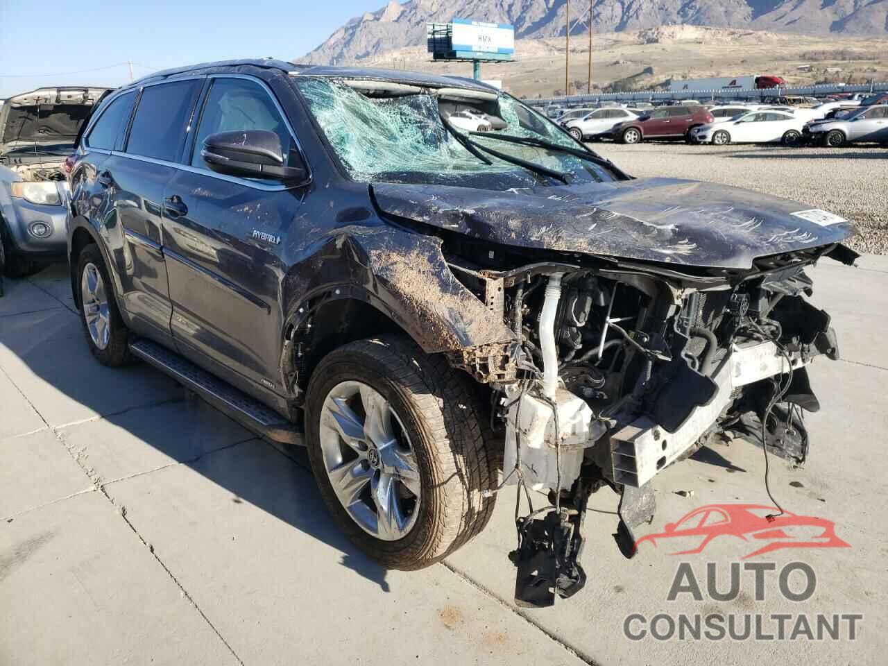 TOYOTA HIGHLANDER 2017 - 5TDDGRFH1HS034200