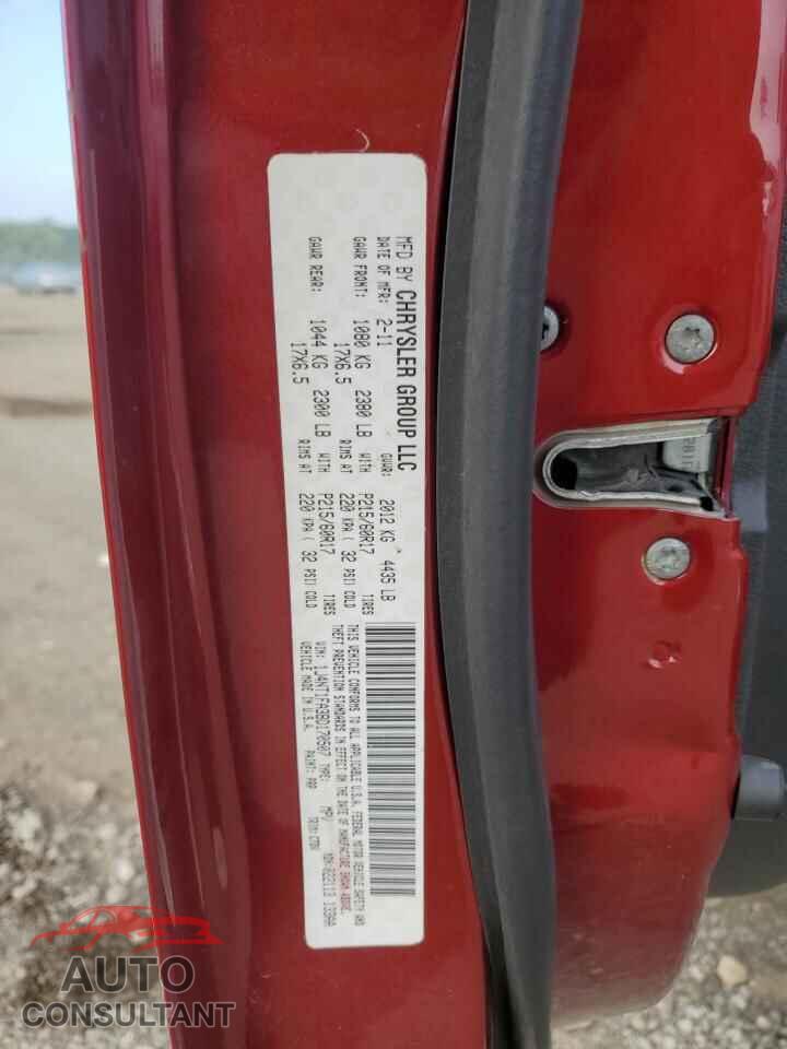 JEEP COMPASS 2011 - 1J4NT1FA3BD170507