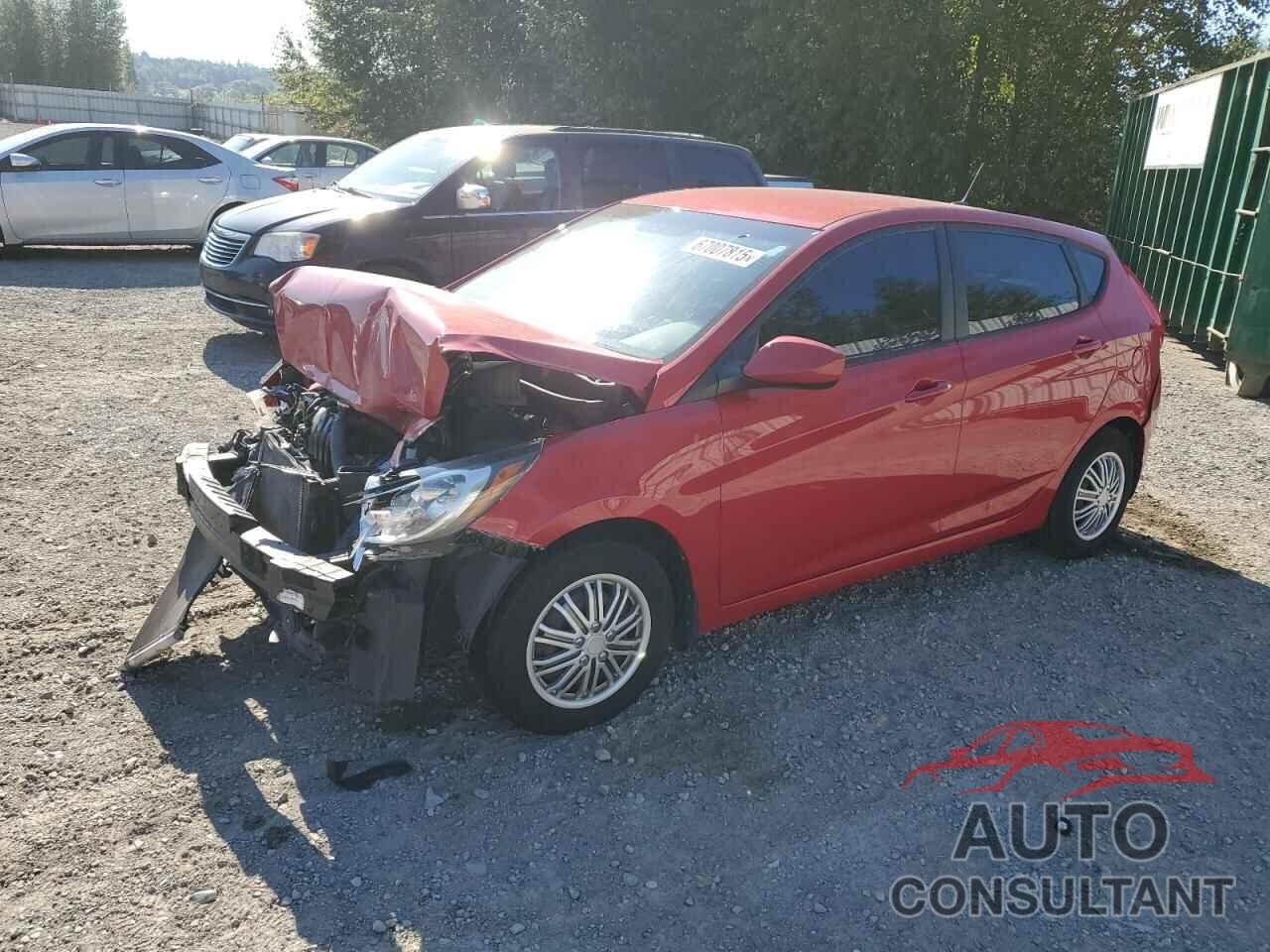 HYUNDAI ACCENT 2013 - KMHCT5AE4DU105176