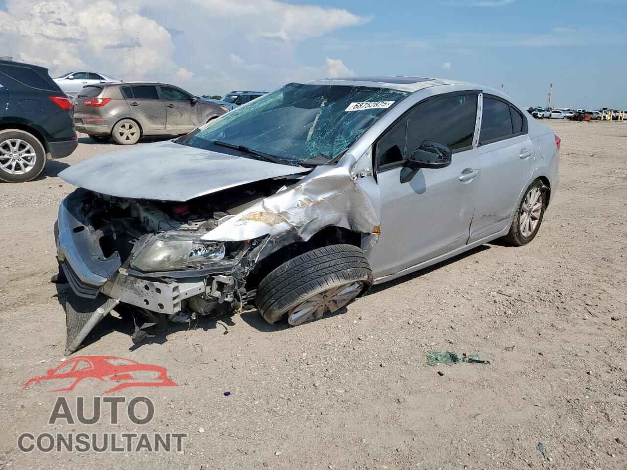 HONDA CIVIC 2012 - 2HGFB2F89CH334252
