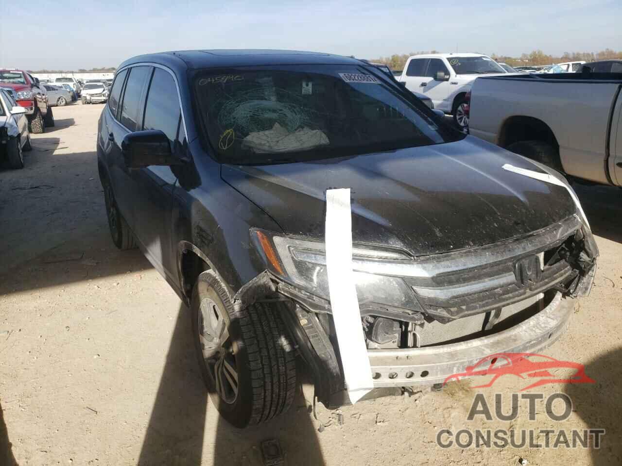 HONDA PILOT 2017 - 5FNYF5H54HB045440