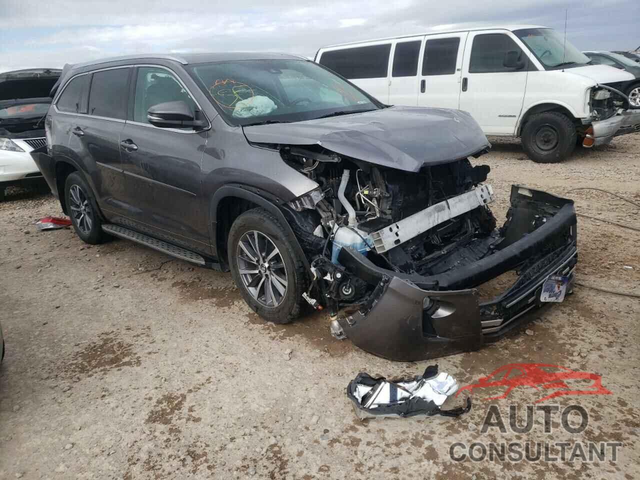 TOYOTA HIGHLANDER 2017 - 5TDJZRFH6HS419796