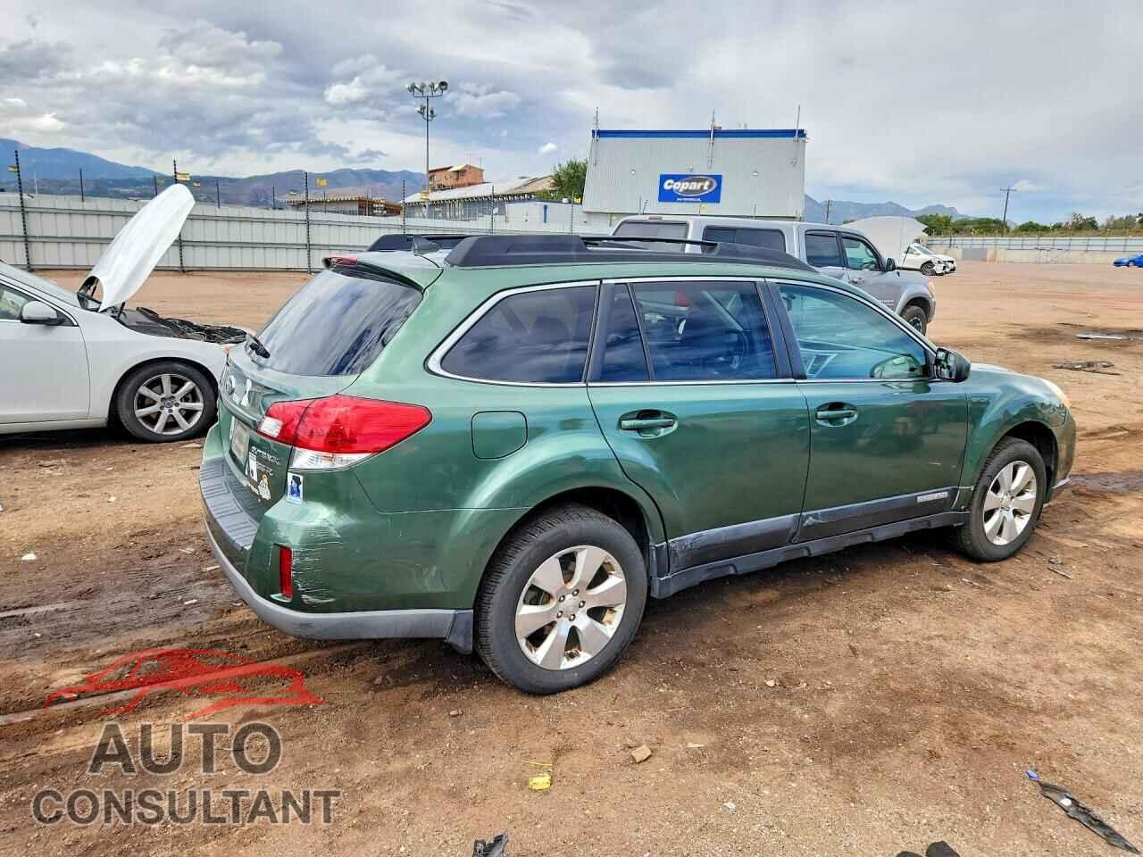 SUBARU OUTBACK 2011 - 4S4BRDKC2B2350374
