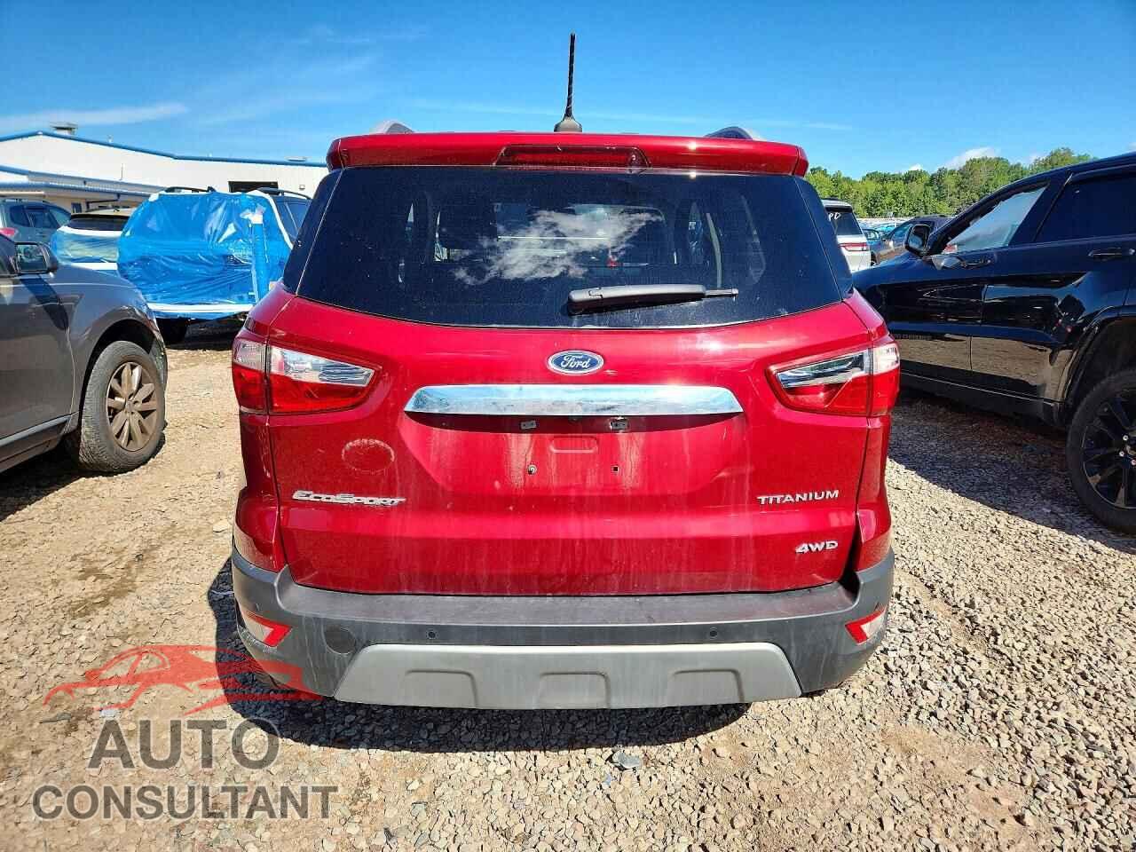 FORD ECOSPORT 2021 - MAJ6S3KL4MC406502