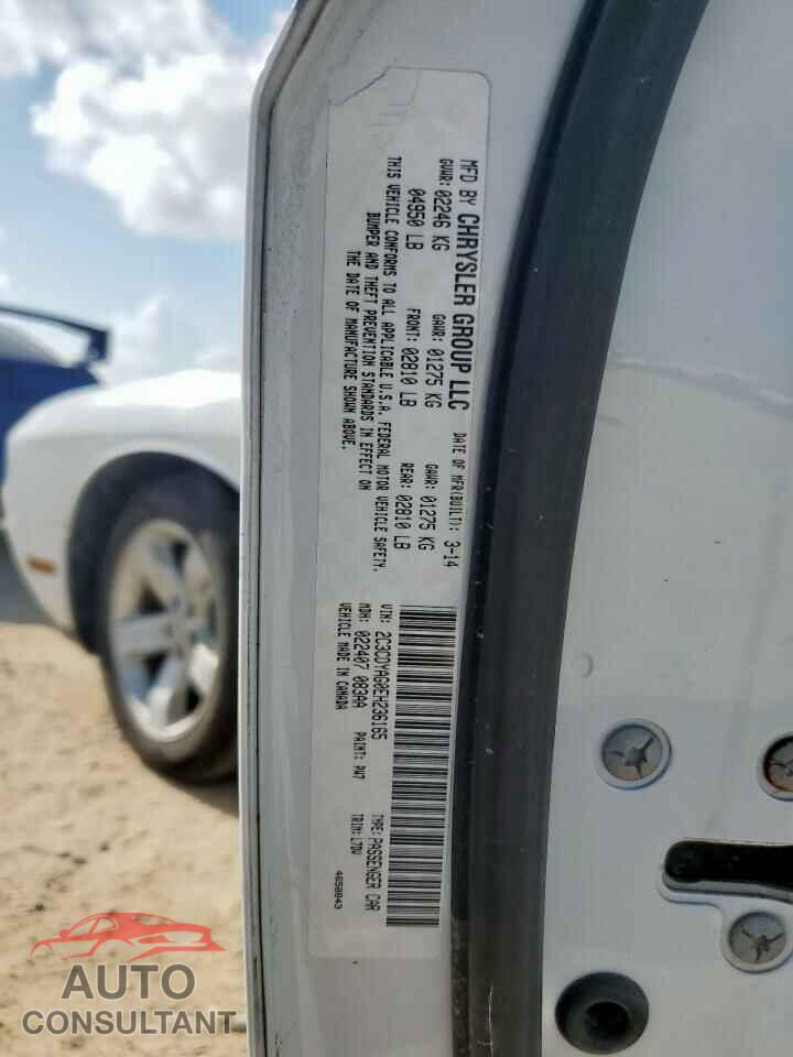 DODGE CHALLENGER 2014 - 2C3CDYAG0EH236165