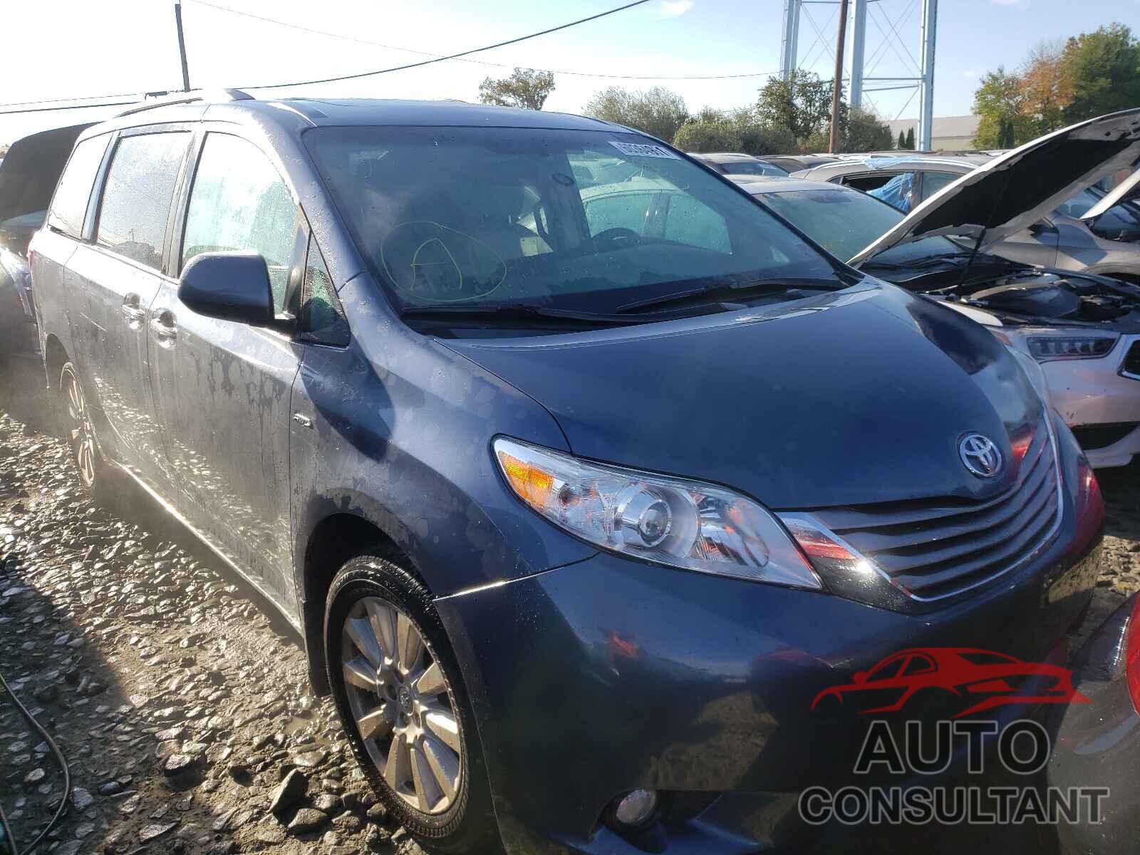 TOYOTA SIENNA 2017 - 5TDDZ3DC5HS173096