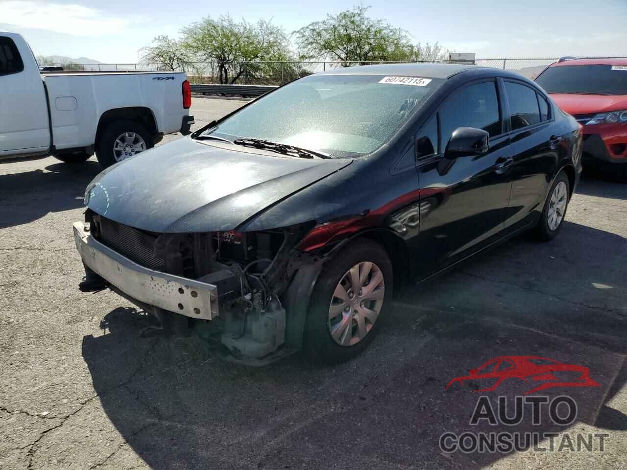 HONDA CIVIC 2012 - 2HGFB2F57CH610093