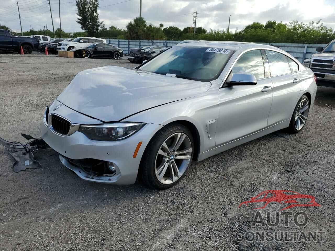 BMW 4 SERIES 2018 - WBA4J1C5XJBG76506