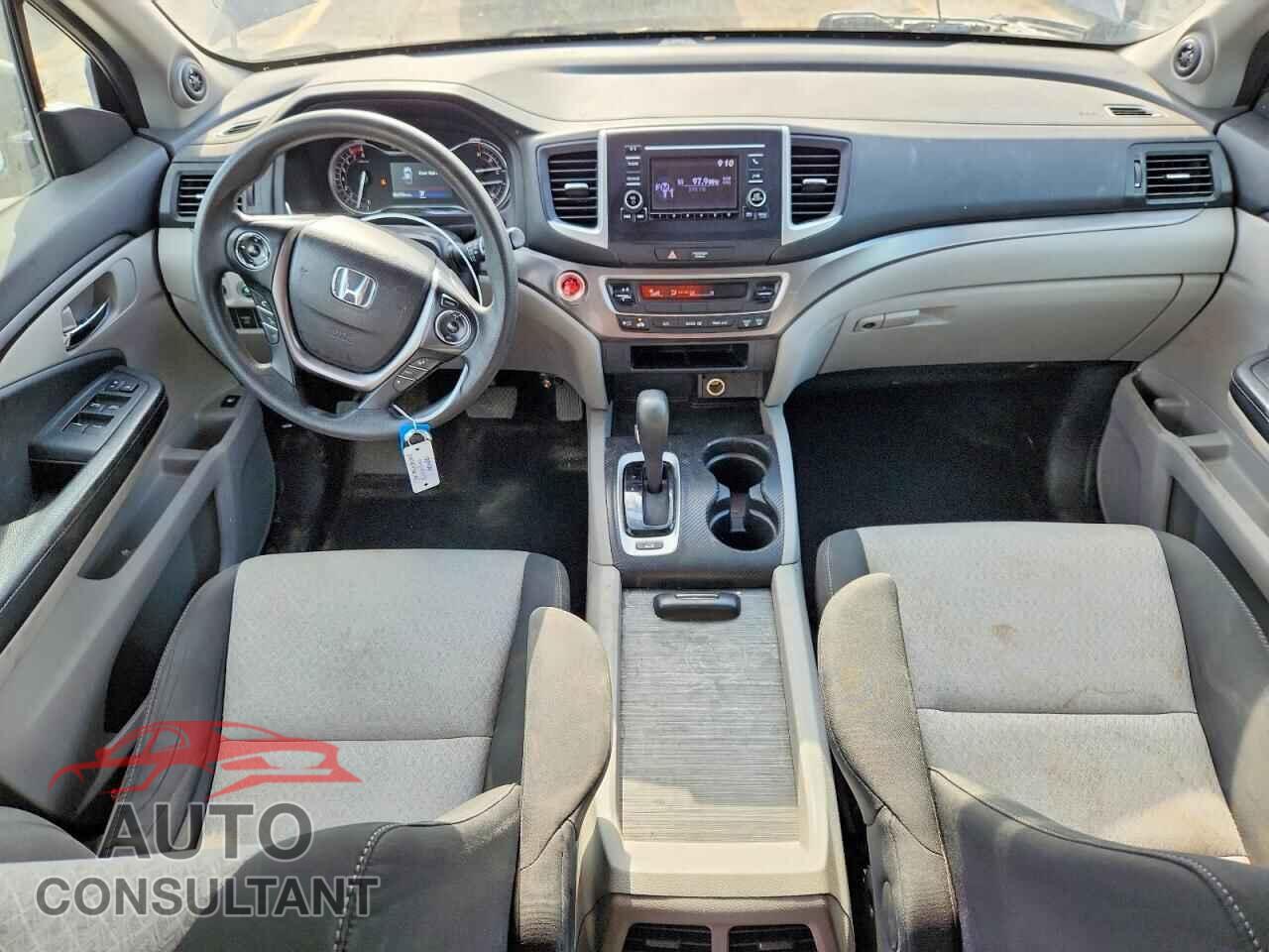 HONDA RIDGELINE 2017 - 5FPYK3F20HB019188