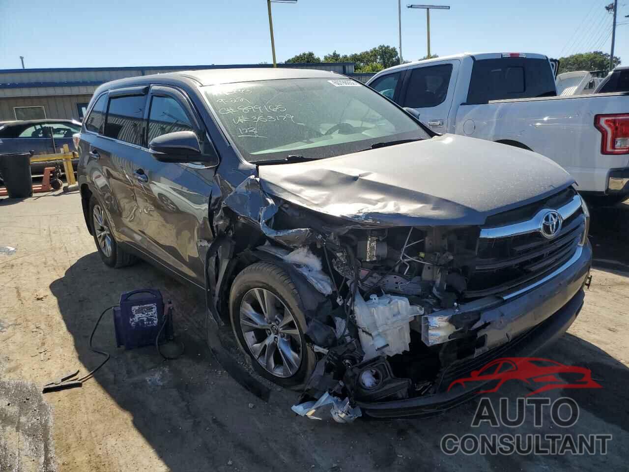 TOYOTA HIGHLANDER 2016 - 5TDBKRFH3GS353179