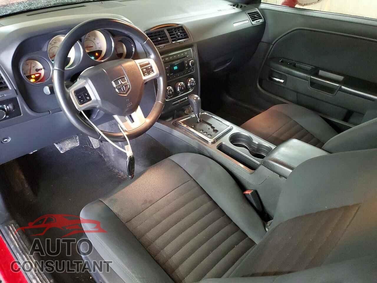 DODGE CHALLENGER 2012 - 2C3CDYAG3CH124876