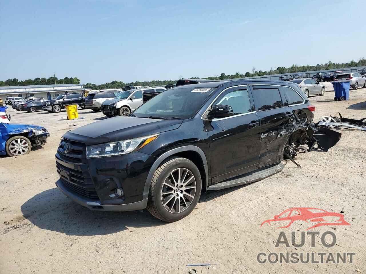 TOYOTA HIGHLANDER 2018 - 5TDJZRFH7JS559555