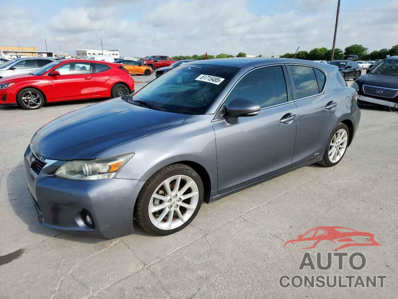 LEXUS CT 200 2012 - JTHKD5BH4C2111722