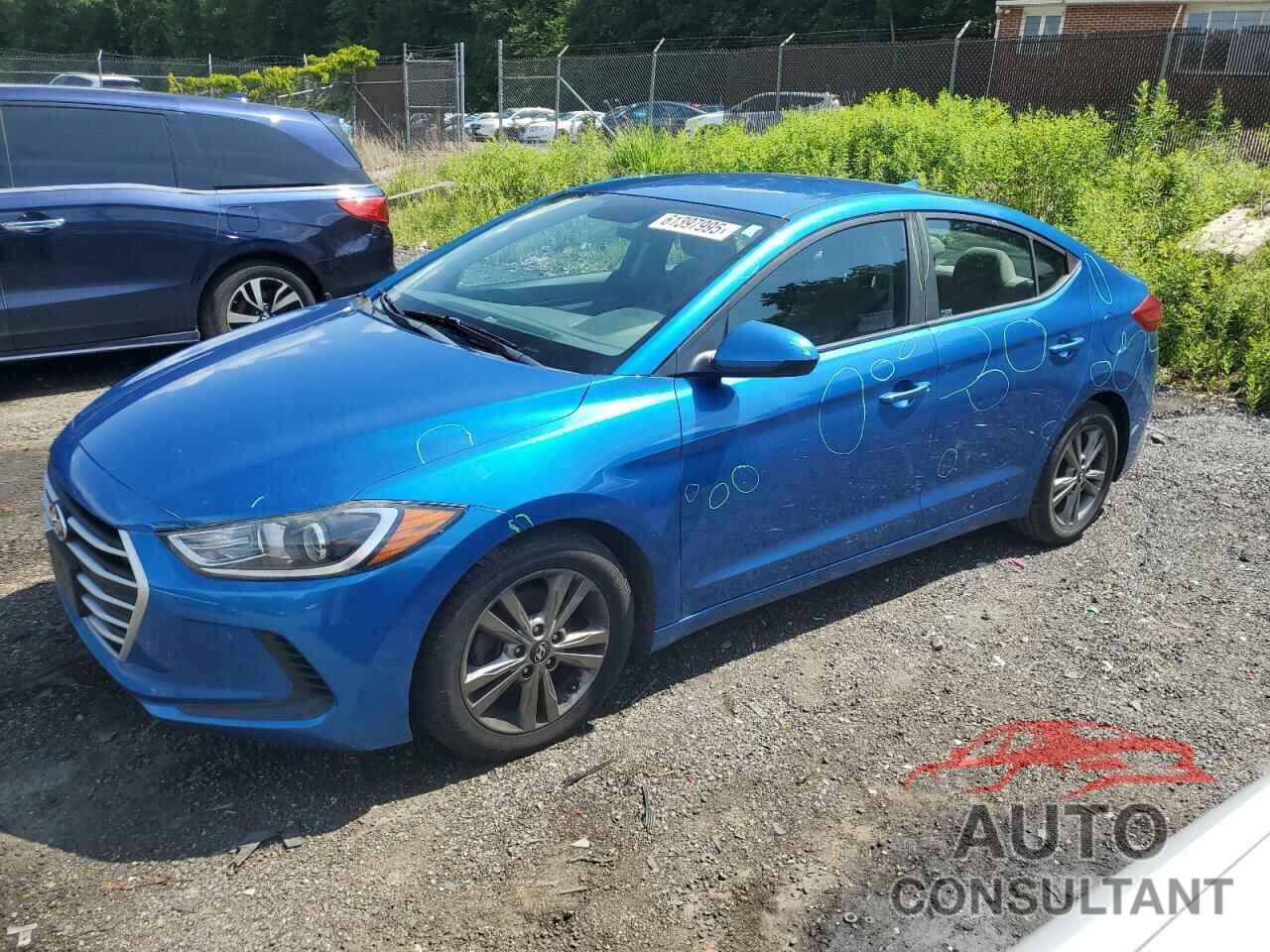 HYUNDAI ELANTRA 2018 - 5NPD84LF4JH349135