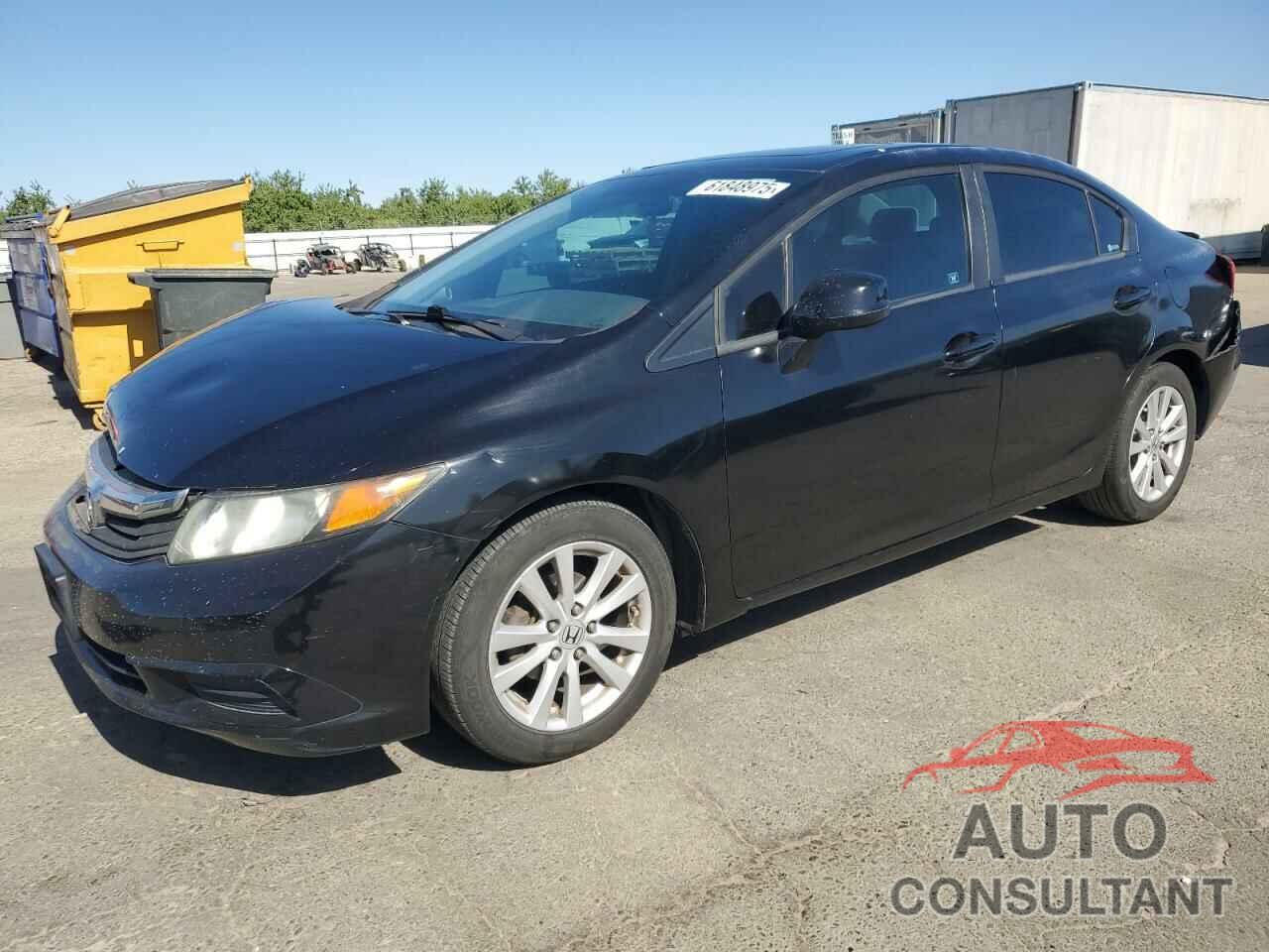 HONDA CIVIC 2012 - 2HGFB2F84CH504145