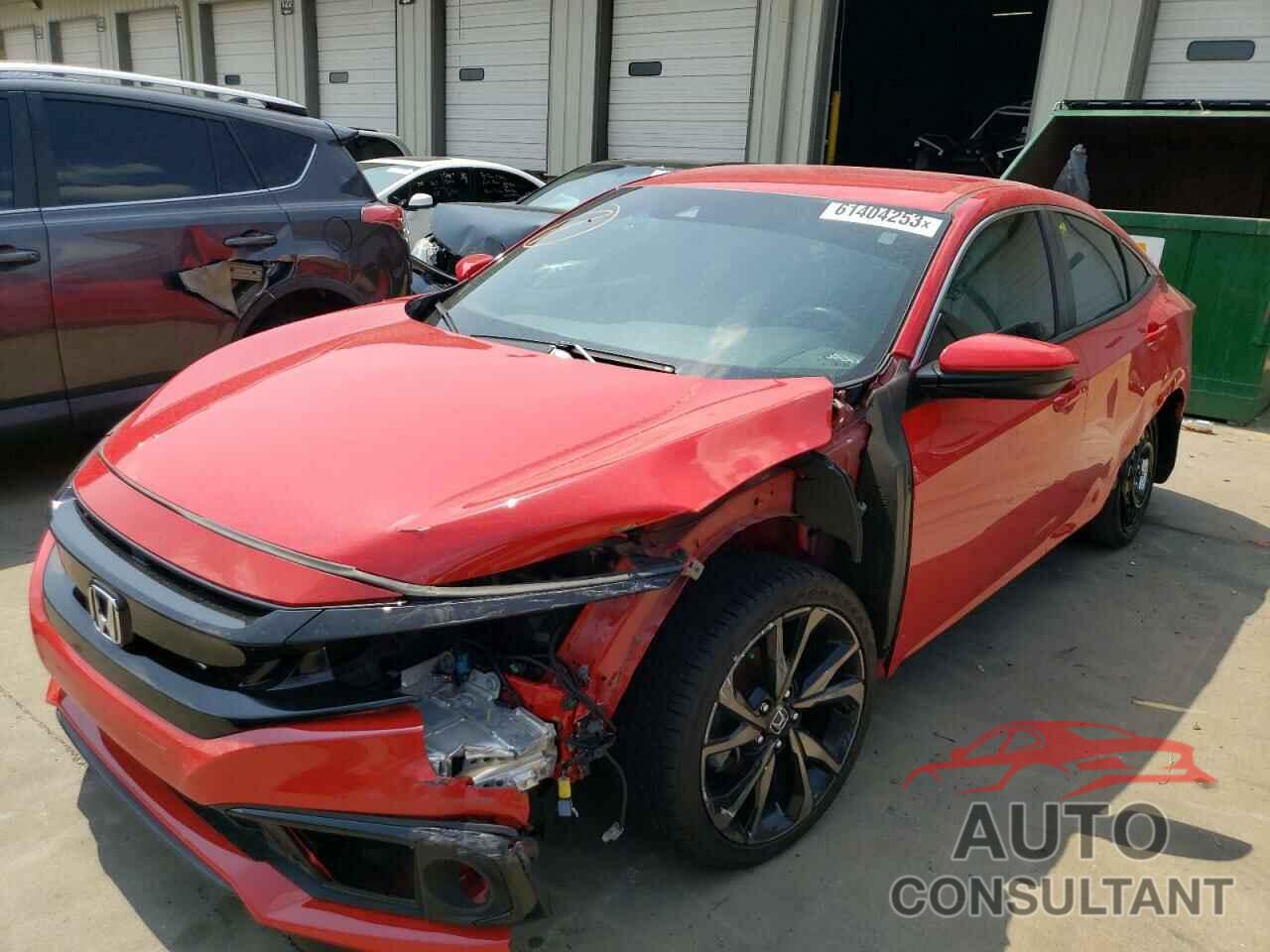 HONDA CIVIC 2019 - 2HGFC2F87KH524417