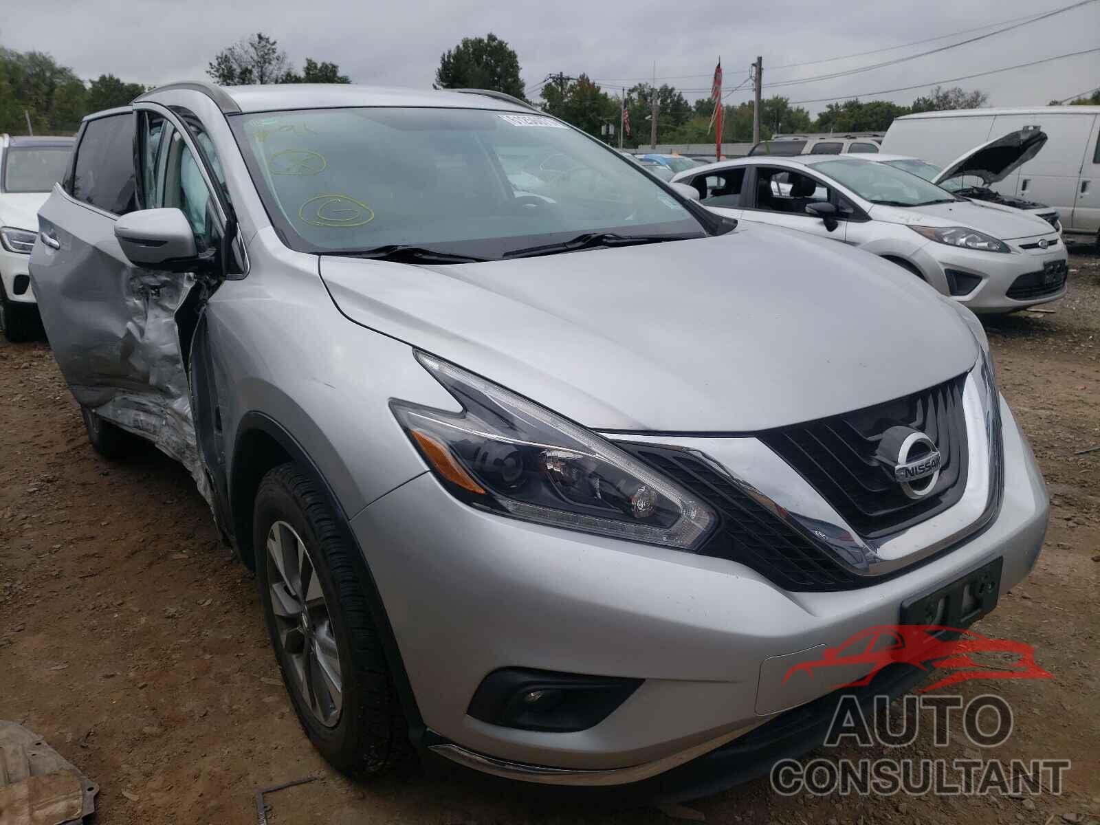 NISSAN MURANO 2018 - 5N1AZ2MH5JN119975