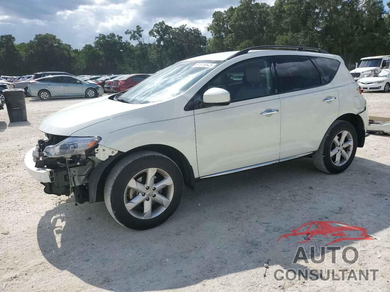 NISSAN MURANO 2010 - JN8AZ1MW0AW108698