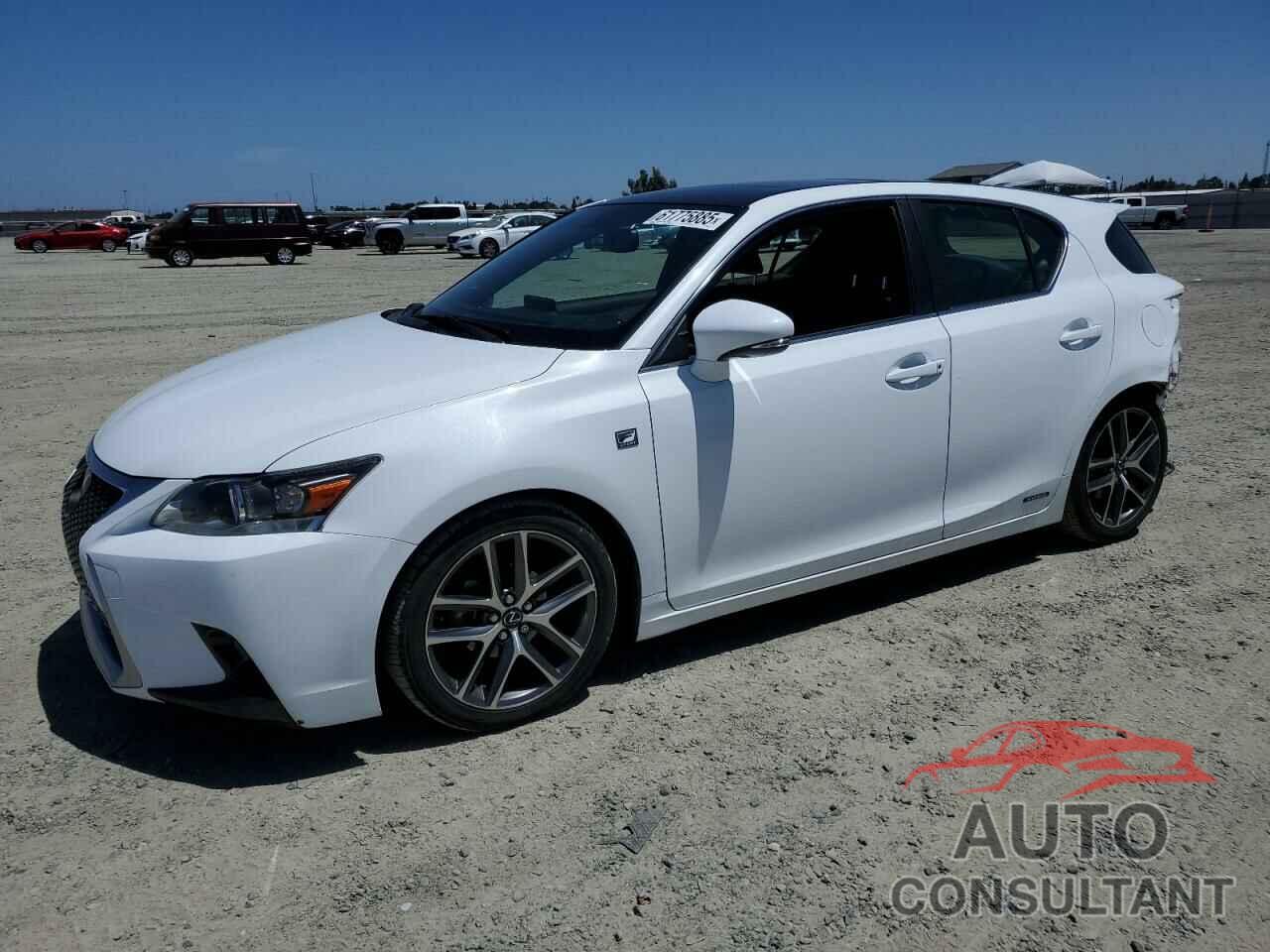 LEXUS CT 200 2015 - JTHKD5BH3F2210603