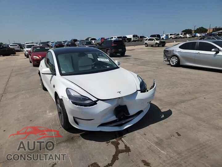 TESLA MODEL 3 2021 - 5YJ3E1EB4MF981424