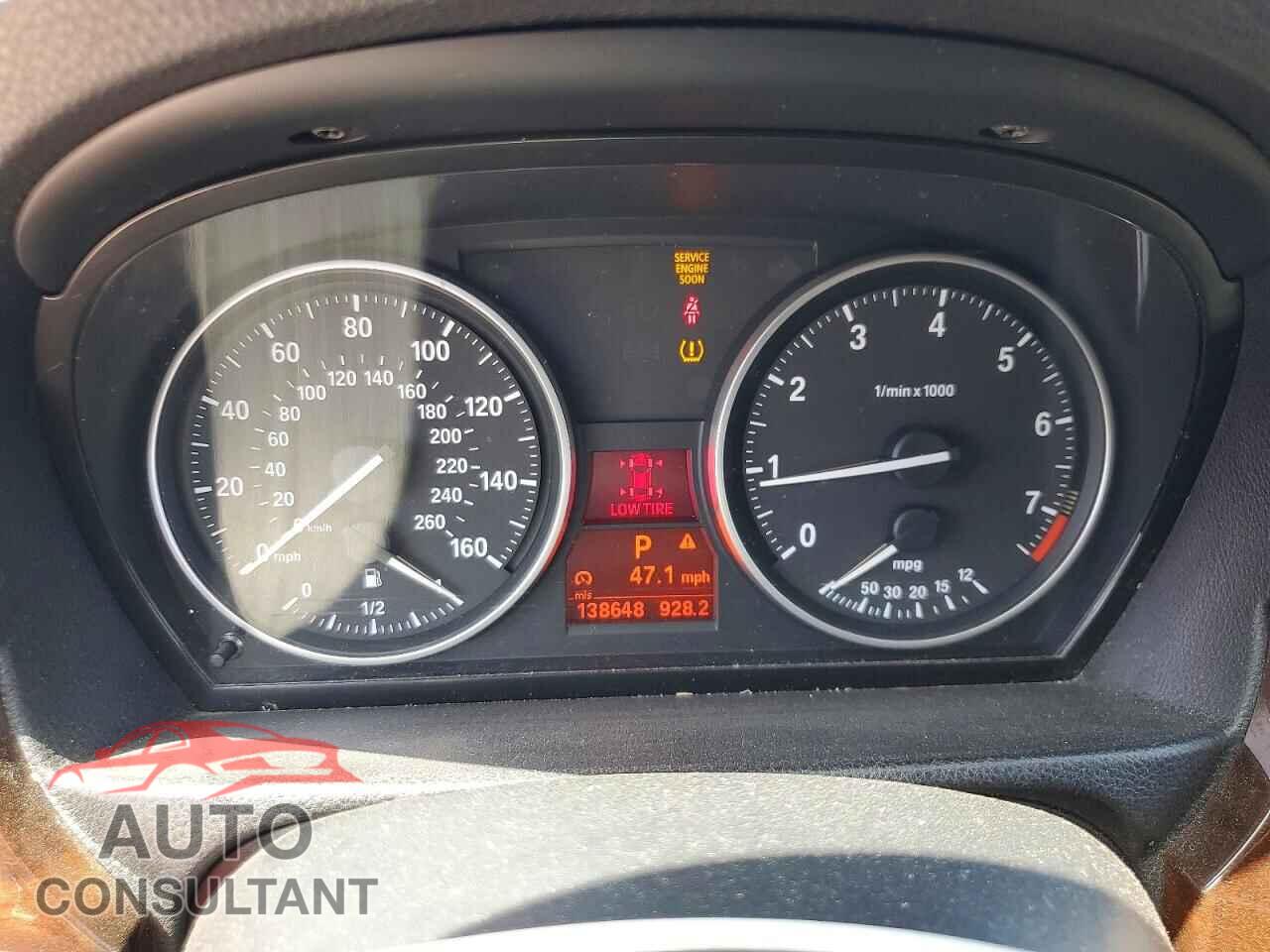 BMW 3 SERIES 2011 - WBAPH5C57BF094158
