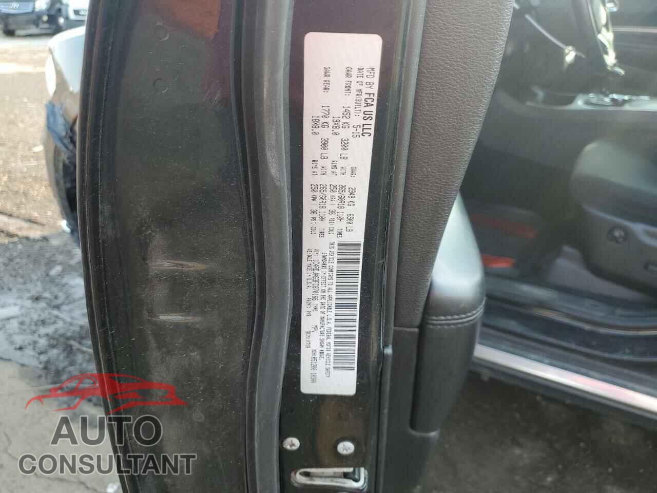 DODGE DURANGO 2015 - 1C4RDJAG3FC870166