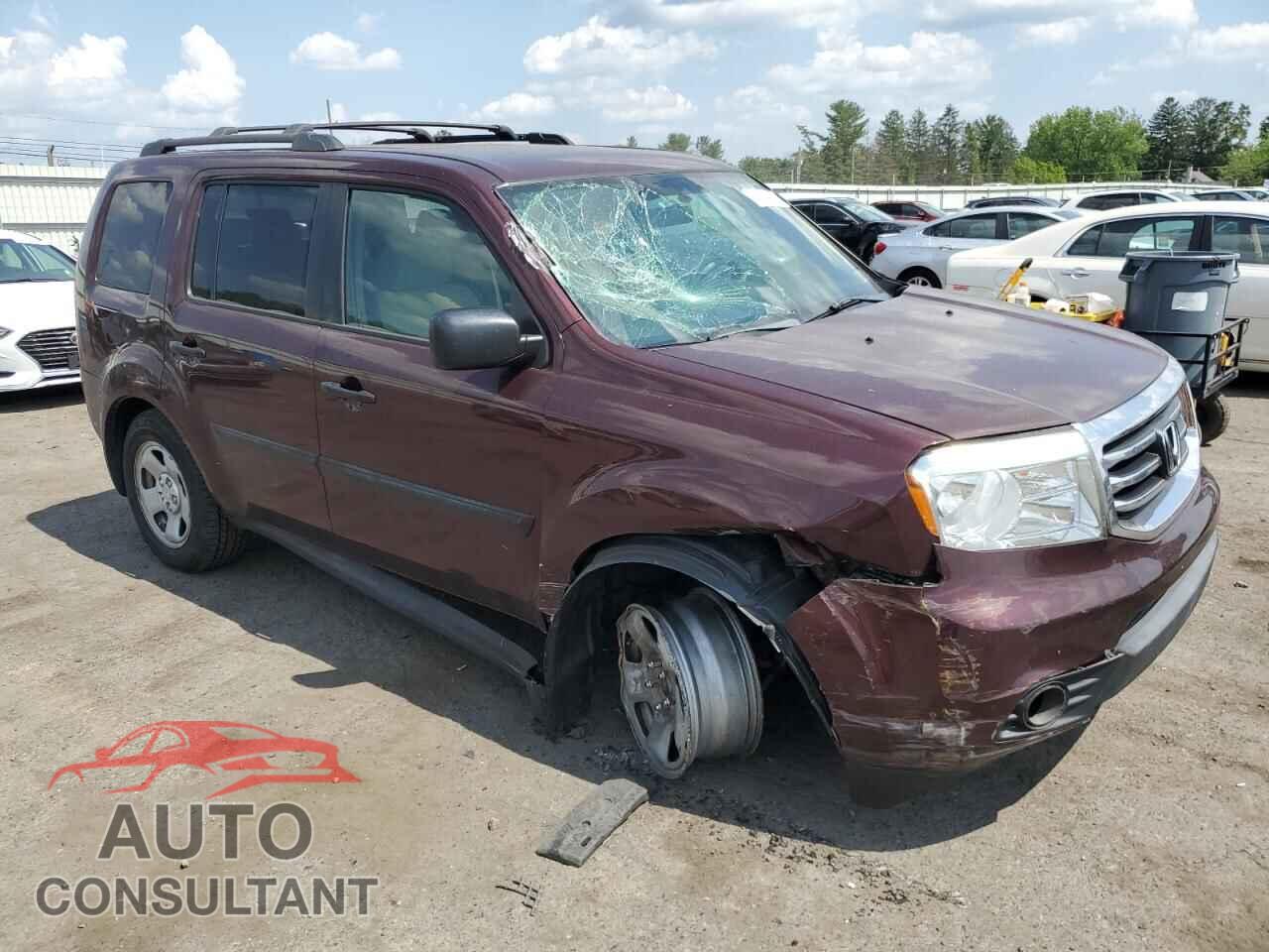 HONDA PILOT 2014 - 5FNYF4H26EB008952