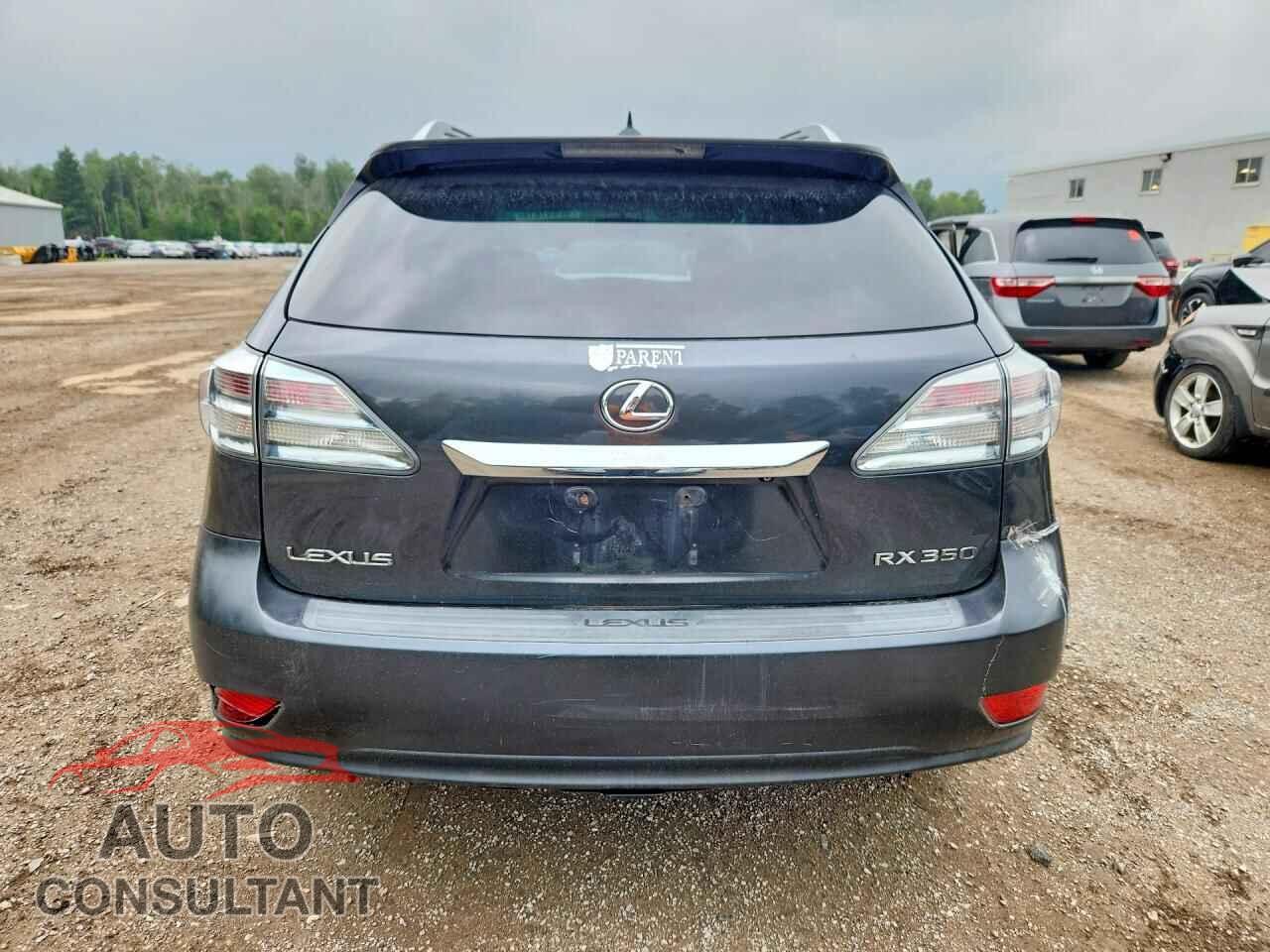 LEXUS RX350 2010 - 2T2BK1BA4AC036615