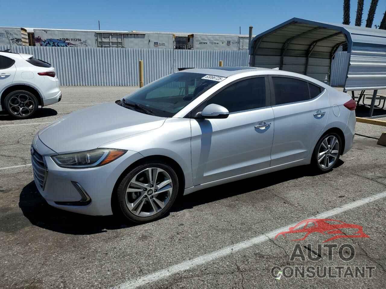 HYUNDAI ELANTRA 2017 - KMHD84LFXHU180170