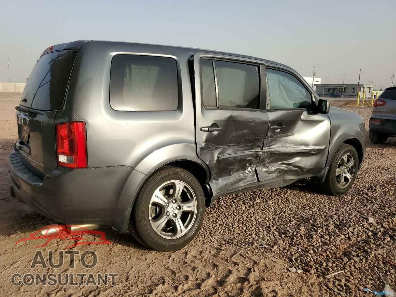 HONDA PILOT 2012 - 5FNYF3H71CB025113