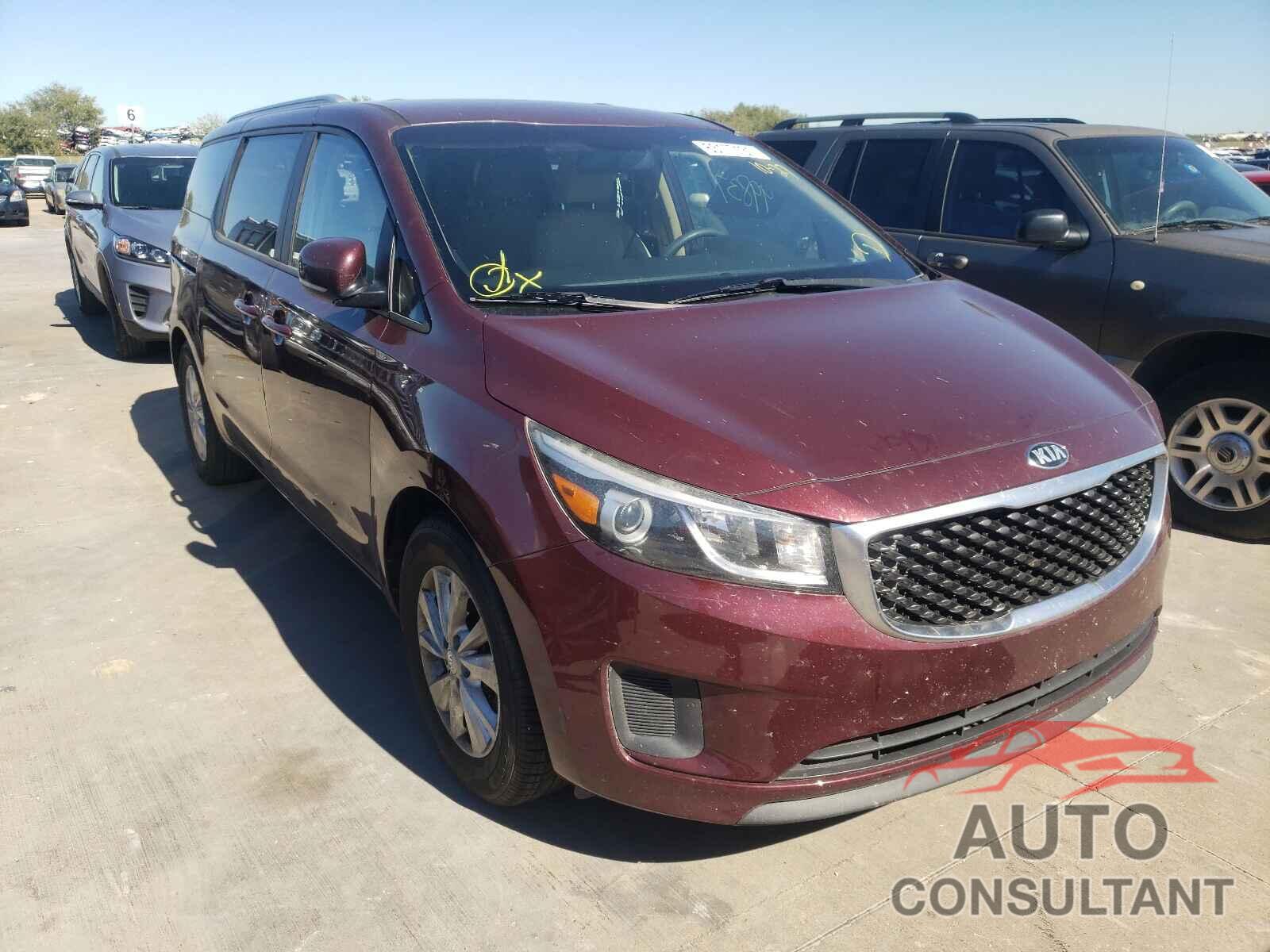 KIA SEDONA 2016 - KNDMB5C10G6131921