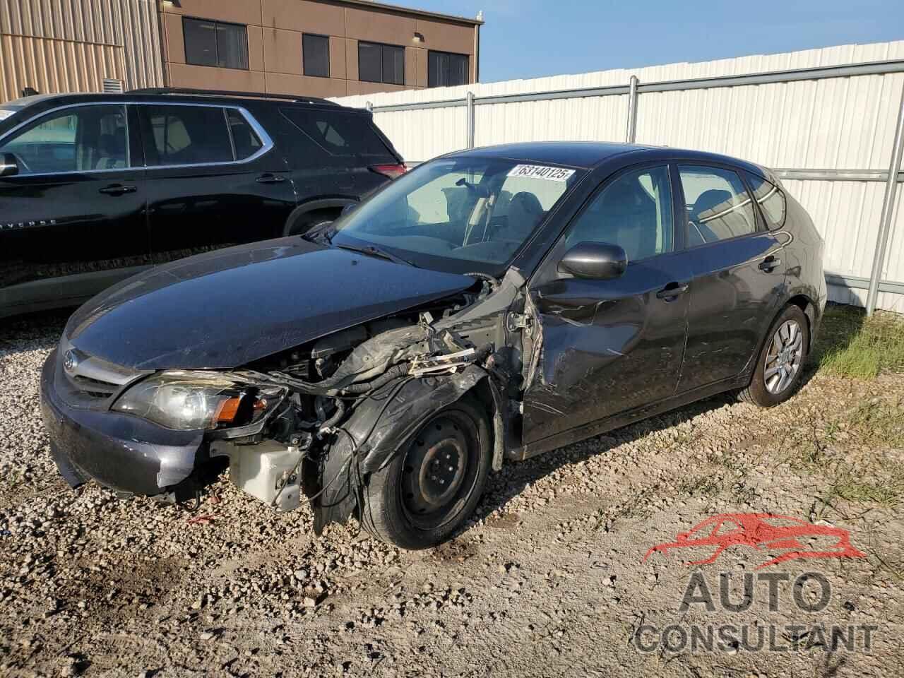 SUBARU IMPREZA 2011 - JF1GH6A68BH804344