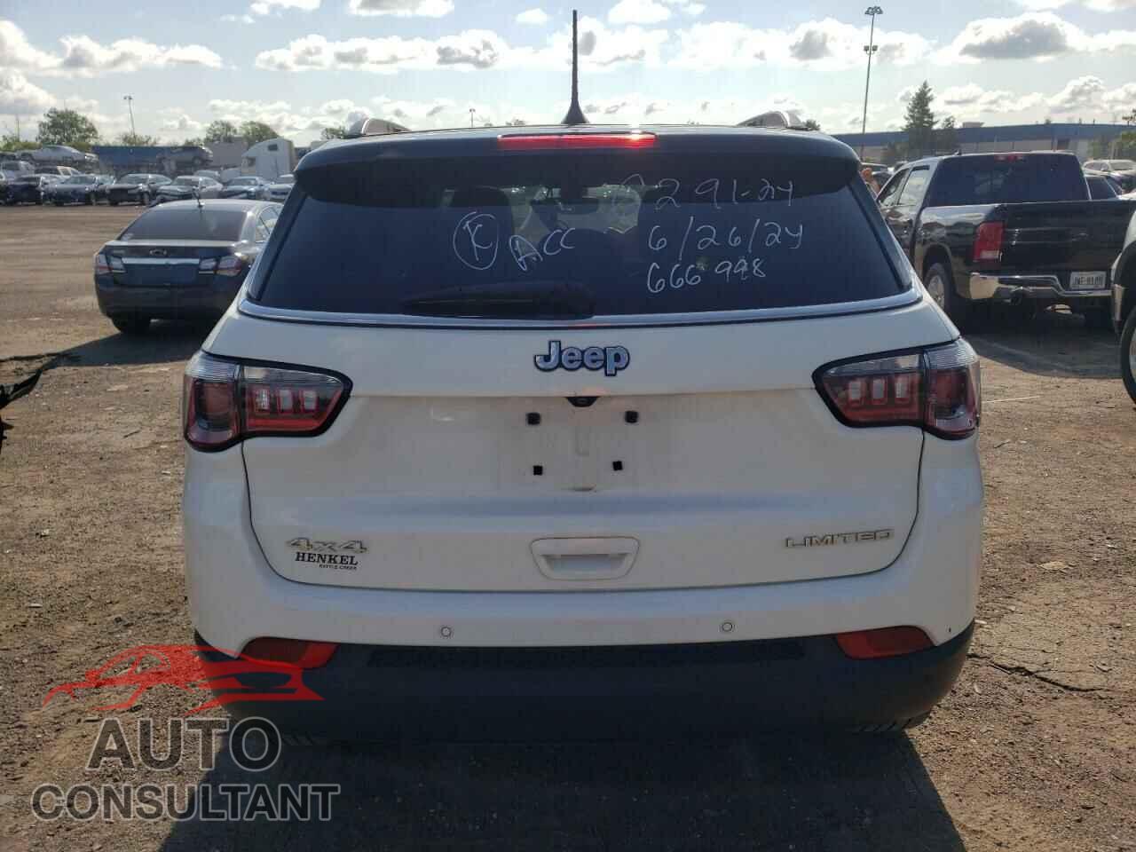 JEEP COMPASS 2017 - 3C4NJDCB1HT666998