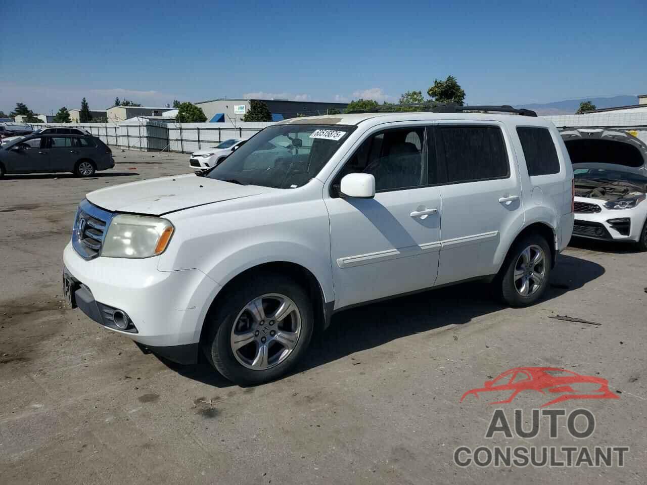 HONDA PILOT 2013 - 5FNYF3H44DB016445