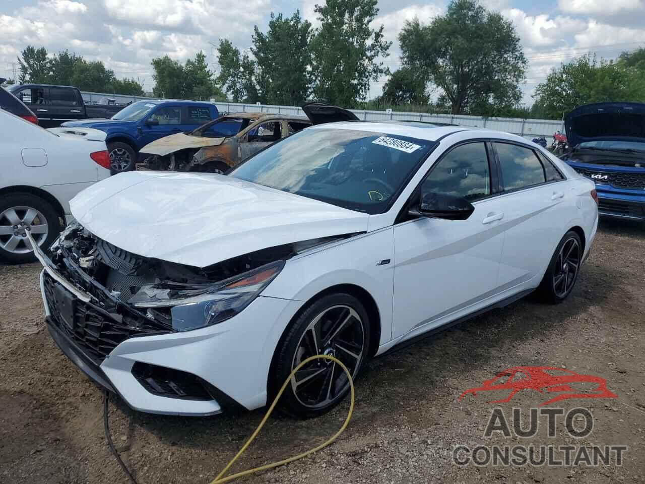 HYUNDAI ELANTRA 2023 - KMHLR4AF8PU374464