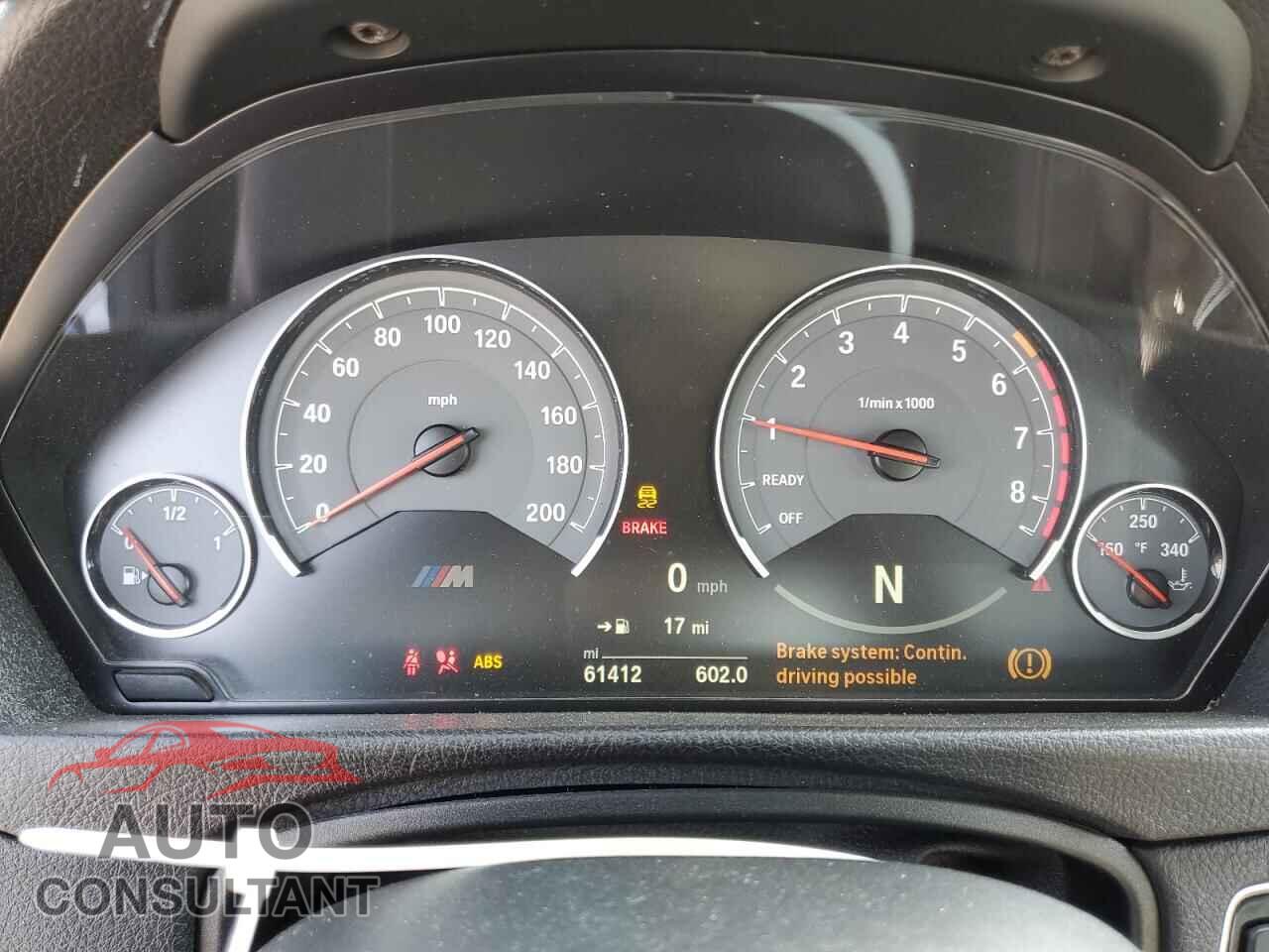 BMW M3 2016 - WBS8M9C52G5G41565