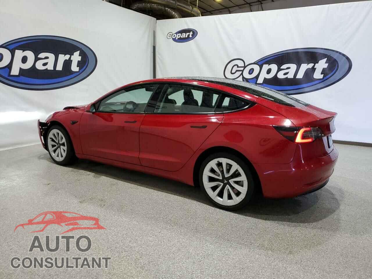 TESLA MODEL 3 2022 - 5YJ3E1EB4NF288189