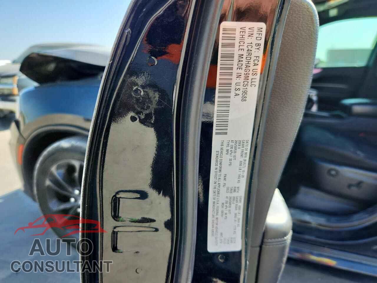 DODGE DURANGO 2021 - 1C4RDHAG9MC519588