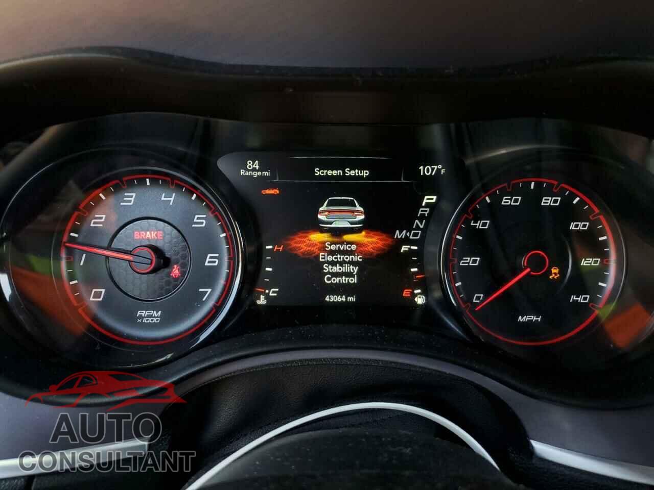 DODGE CHARGER 2019 - 2C3CDXBG5KH599498