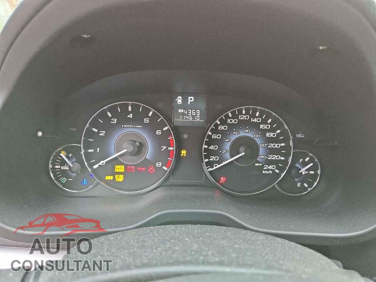 SUBARU OUTBACK 2010 - 4S4BRHBC2A3341206