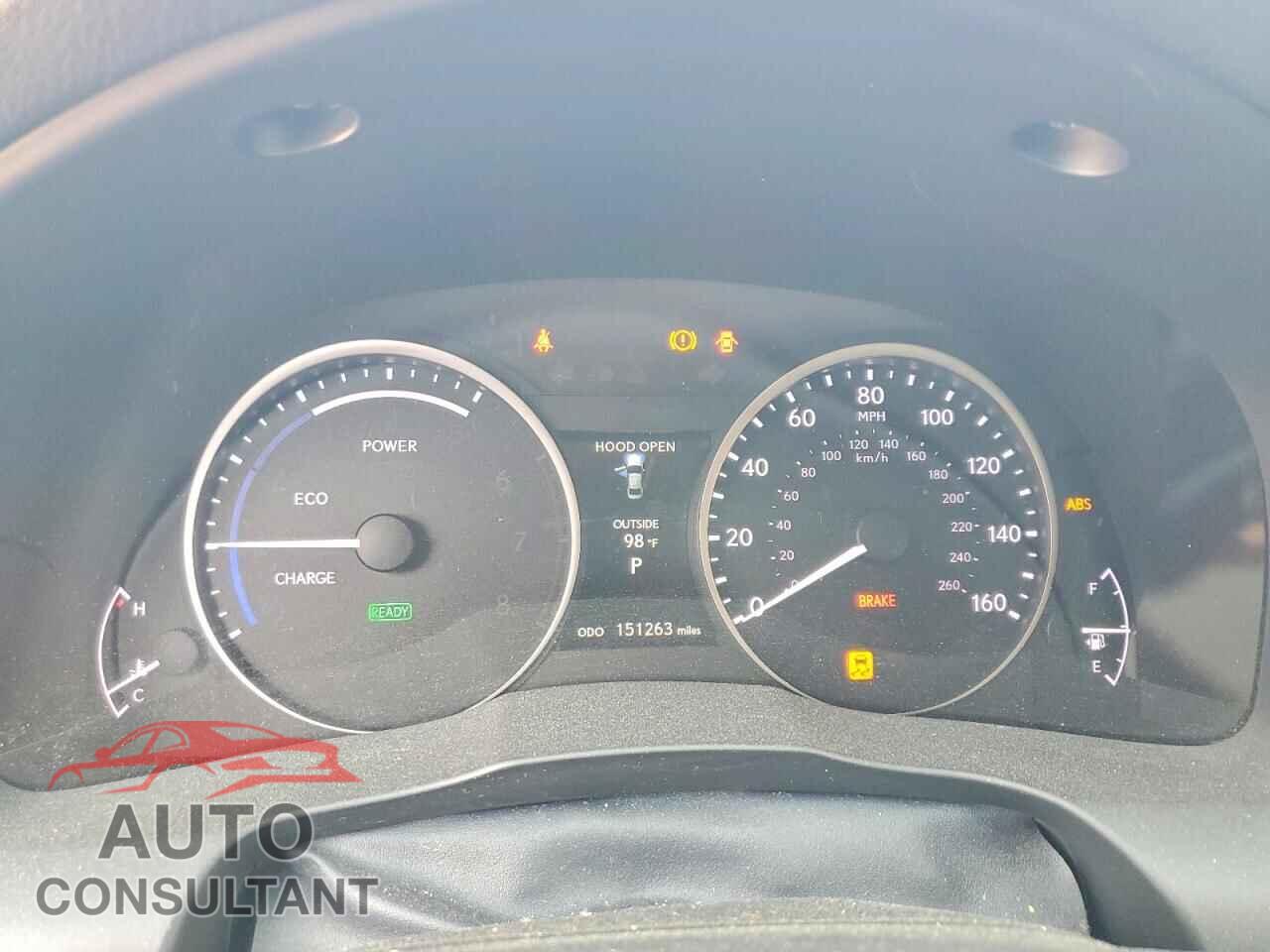 LEXUS ES300 2013 - JTHBW1GG8D2034115