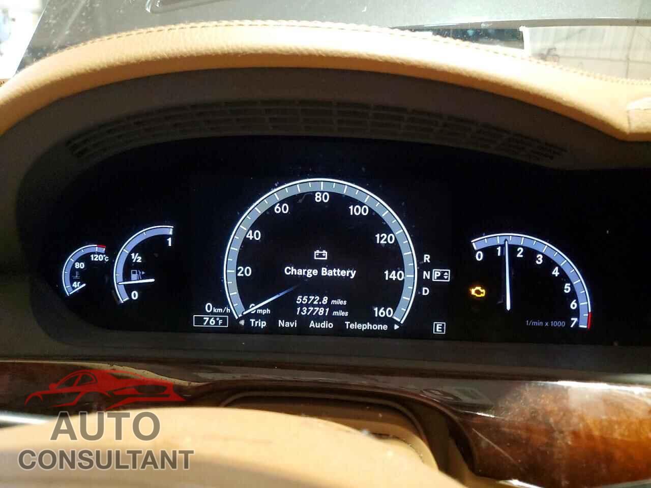 MERCEDES-BENZ S-CLASS 2013 - WDDNG9EB7DA526356