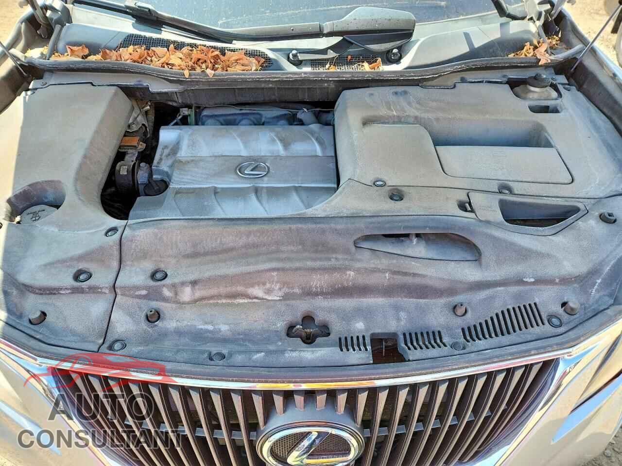 LEXUS RX350 2012 - 2T2BK1BA2CC138045