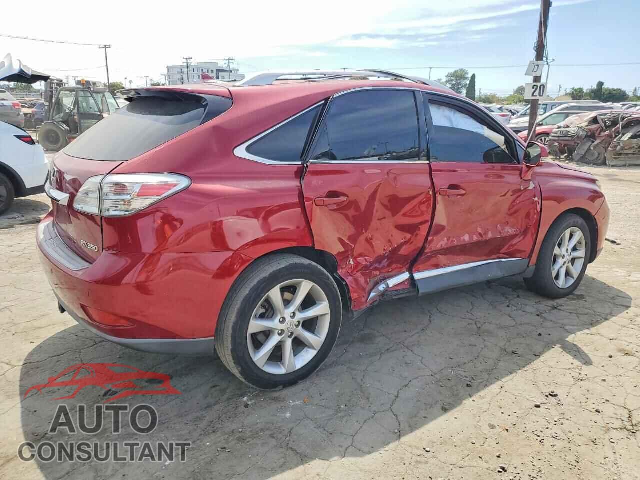 LEXUS RX350 2011 - 2T2BK1BAXBC111738