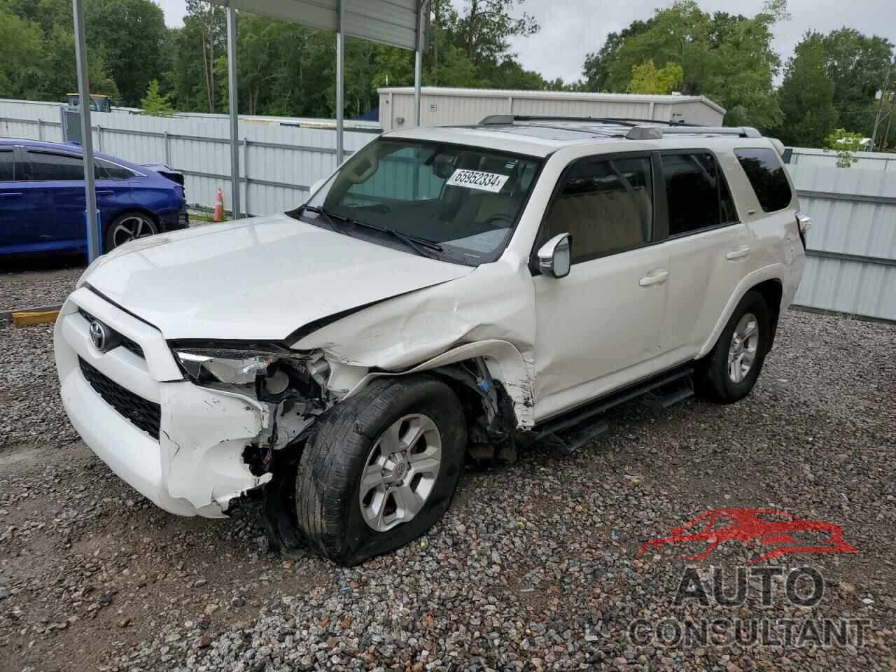 TOYOTA 4RUNNER 2017 - JTEZU5JR8H5164693